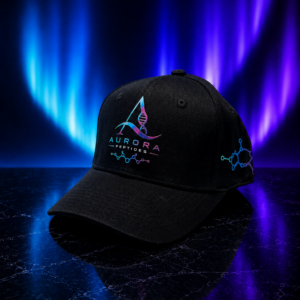 AURORA PEPTIDES SIGNATURE HAT (BLACK)